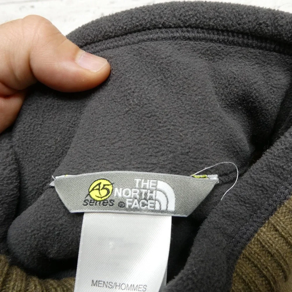 North Face A5 Series Wool Sweater Mens XL Half Zip‎ Pullover Outdoor